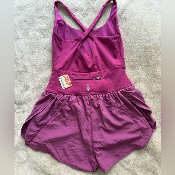 NWT FP Movement Righteous Runsie Raspberry Punch Size S - Picture 8 of 10